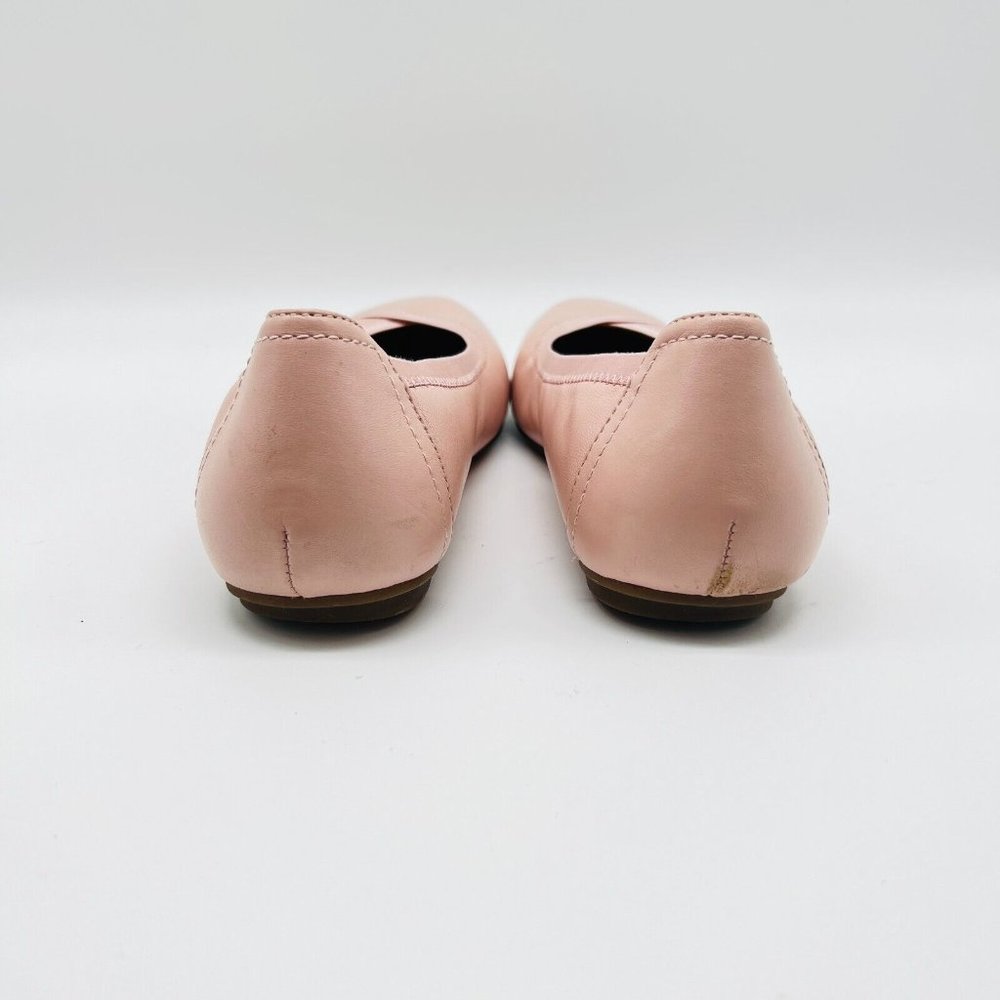 Vionic Ballet Flats Womens 8 Pink Caroll Leather Slip On Comfort Shoes - Picture 8 of 14